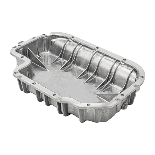 Image of KAX MDP01A Engine Oil Pan Fit for Mercedes-Benz ML320 1998-2003, Mercedes-Benz E320 2000-2002, Chrysler Crossfire 2004-2008, Mercedes-Benz CLK320 1998-2003, ML350 2003-2005, with Drain Plug