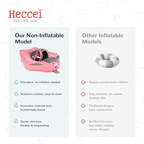 Bouée bébé mambobaby non gonflable HECCEI pour enfant de 3 à 24 mois