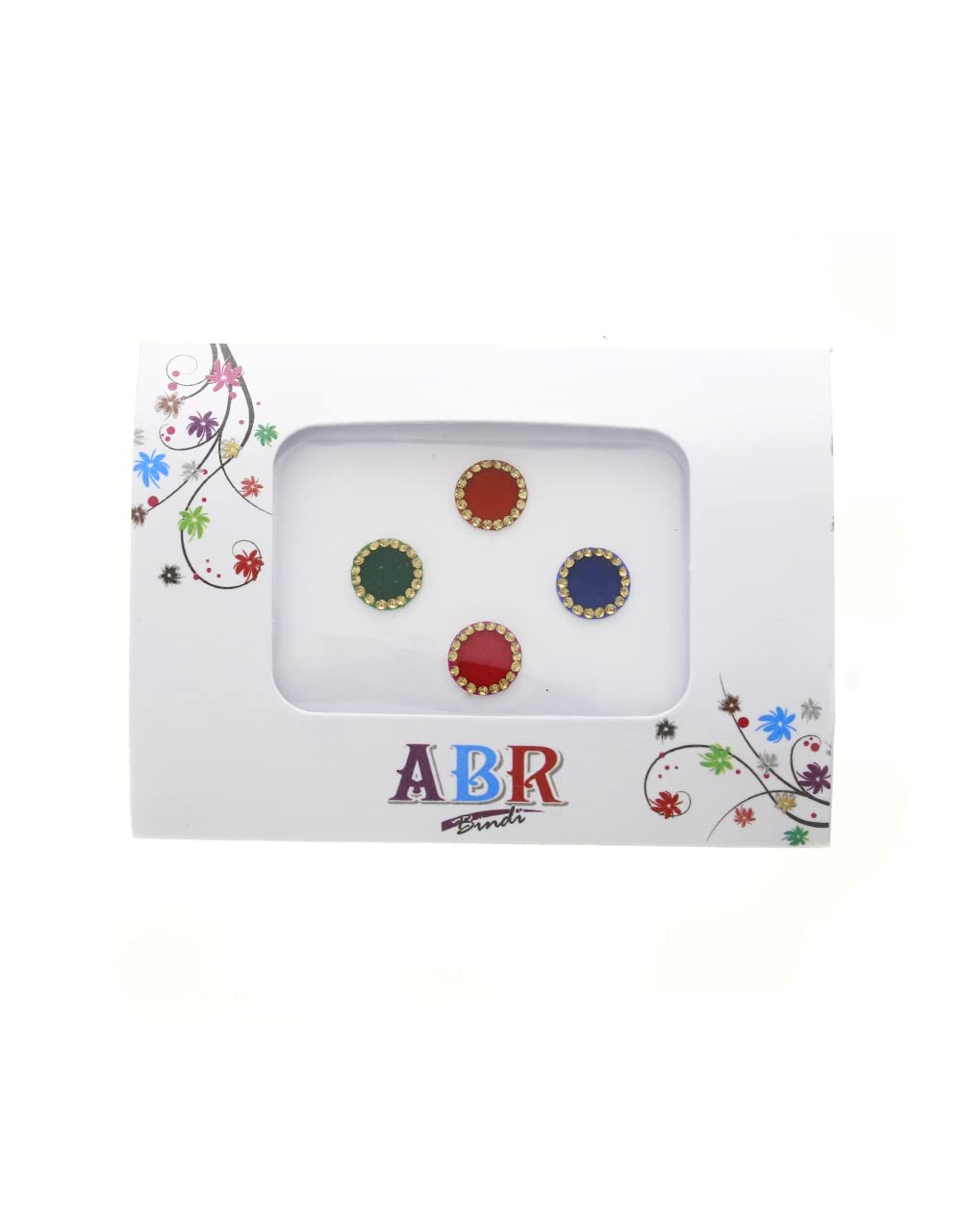 Anuradha Art Multi Colour Stylish Bindis Packet For Women|Stone Bindis For Women