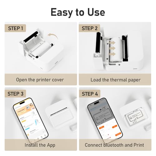 50% Off NULLTONEX Mini Bluetooth Sticker Printer - Image 6