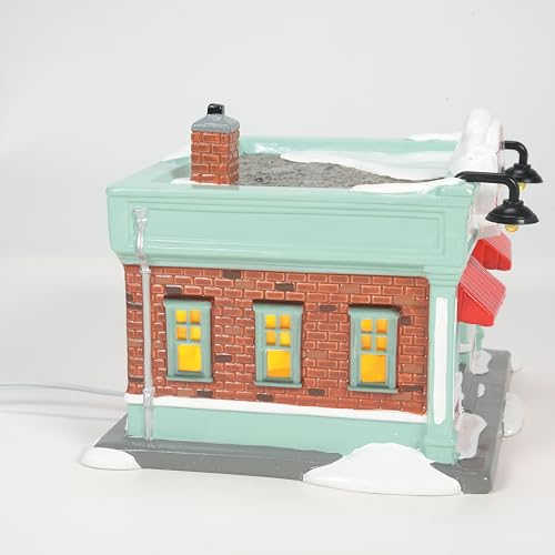 Edificio iluminado Department 56 de dolomita multicolor de 5.12 pulgadas para coleccionistas 5