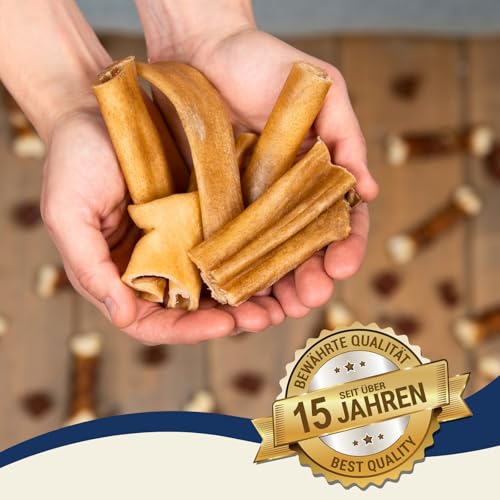 Lyra Pet® 10 kg Rinderkopfhaut Abschnitte 1-7 cm 10000 g wie Pansen Hundefutter Kauartikel Rind fettarm