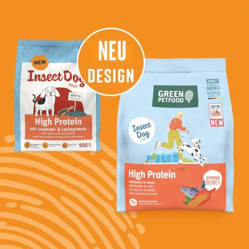 Green Petfood InsectDog High Protein | 7,5 kg | Hundefutter trocken