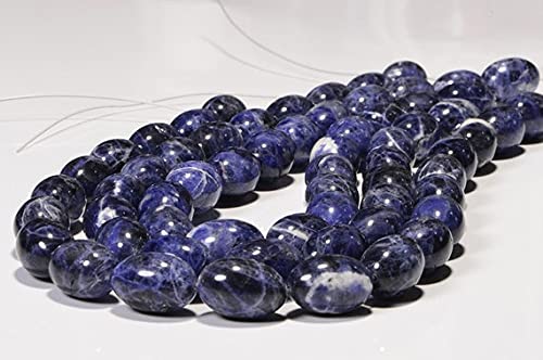 Gemmes sodalite 19x13mm de qualité supérieure LKBEADS pour joaillerie artisanale