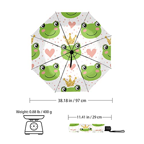 Parapluie grenouille automatique et robuste pour affronter le vent - 3
