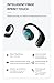 Open Ear Headphones, Bluetooth Headphones 5.3 Sports with Smart Digital Display, 30H Playtime, IP4 Waterproof, Wireless Earbuds Lightweight Design Fit Cycling, Running, Workout (Black)