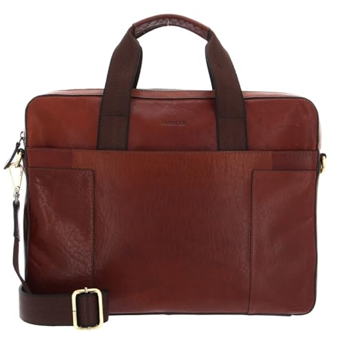 Lanco Computer Bag SADDLER, le sac d'ordinateur portable en cuir contre les chocs