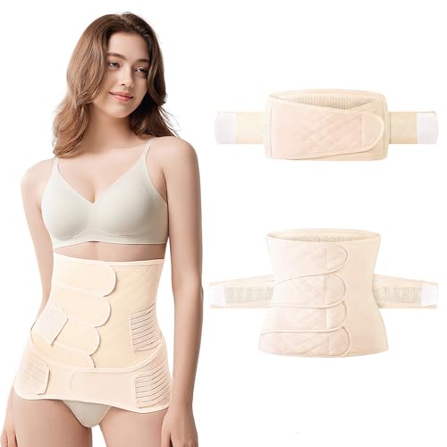 Faja postparto 2 en 1 para mujer, soporte para cesárea y histerectomía miniatura 1