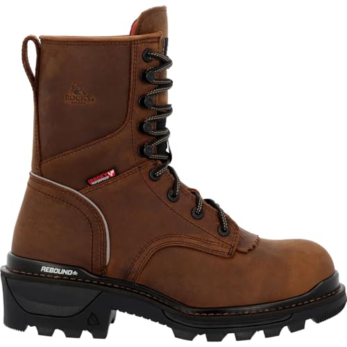 ROCKY Rams Horn Logger Composite Toe Work Boot