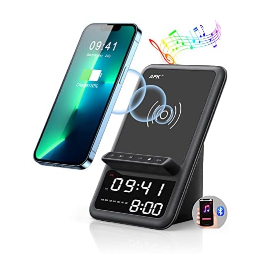Wireless Charging Station with Speaker