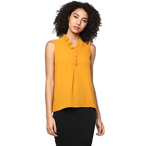 Image of Harpa V-Neck Solid Tops