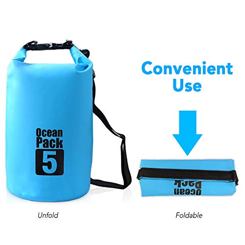 Anself 10L / 15L / 20L / 30L Ao Ar Livre À Prova D 'Água Mochila Seca Saco Flutuante Rolo Superior