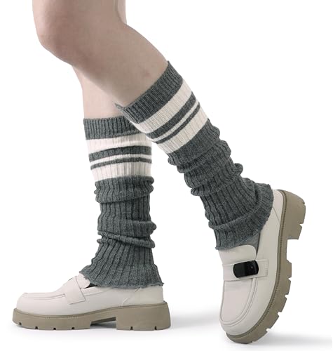 Image of BomKinta Leg Warmers for Women Gift 80s Ruffle Leg Sleeves for Party Yoga