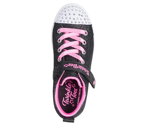 Skechers Girl's Heart Steps-Shimmer Sweetie Sneaker3