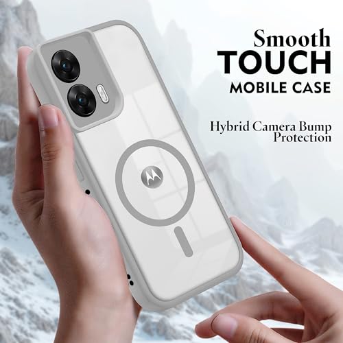 V-TAN Store V-TAN Motorola Edge 50 Fusion 5G Case, Grey - Image 4