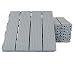 Produktbild Balkon Terassenfliesen Patio Fertiger Interlocking Bodenbelag Deck Fliesen Innen Außen Garten Decking Déco 30x30 cm 8-Pack GRAU