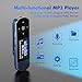 RUIZU 64GB USB MP3 Player with Bluetooth 5.3, Clip Jam Portable Music Player for Sports Running, USB MP3 Player Stick with FM Radio, Voice Recorder, Digital Audio Shuffle Repeat, Phone File Transfer
