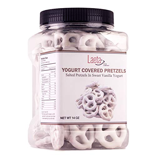 Yogurt Covered Pretzels, Salted Pretzels in Sweet Vanilla Yogurt, 14 Ounces - Thumbnail 4