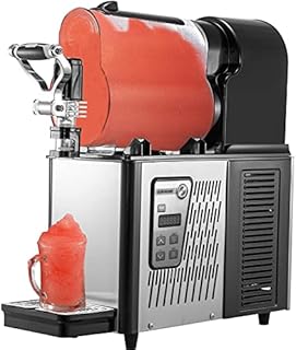 VEVOR Slushy Machine, 3L Daiquiri Machine Commercial, Single Bowl Frozen Drink Slush Machine, Balck Commercial Slushie Machine, 330W Frozen Slush Machine, Stainless Steel Home Slush Machine