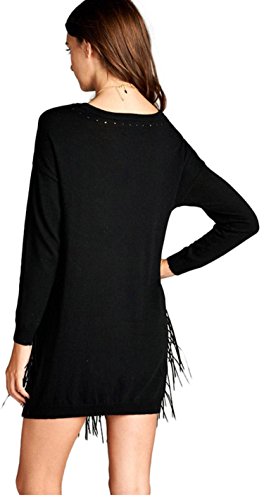 Image of ToBeInStyle Women's Classic Long Sleeve V-Neck Pullover Sweater