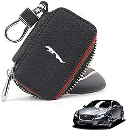 Amazon Co Jp ジャガーのための適切な革の車のキーホルダーケースキーホルダーコインパース シューズ バッグ