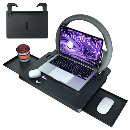 Extendable Steering Wheel Tray Desk