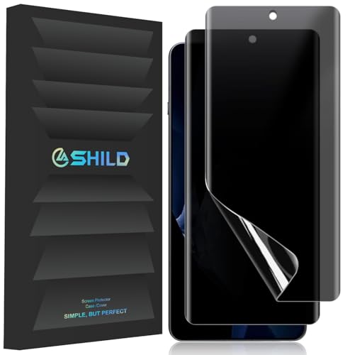 Image of SHILD Silicone Privacy Screen Protector (Pack of 2) for OnePlus 13R | Edge-to-Edge Anti-Spy Protection | HD Clarity | Easy Application | Fingerprint Unlock Compatible | Full Screen Coverage