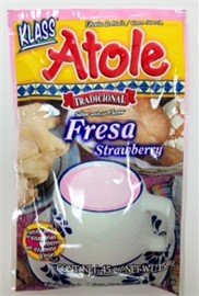 Klass Atole Fresa Fresa (paquete de 3)