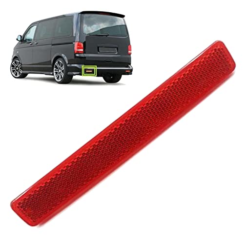 Pinochukka COMPATIBLE WITH VW Transporter MK5 T5 CARAVELLE MULTIVAN [2003-2015] Left Passenger Side Rear Bumper Reflector 7E0945105