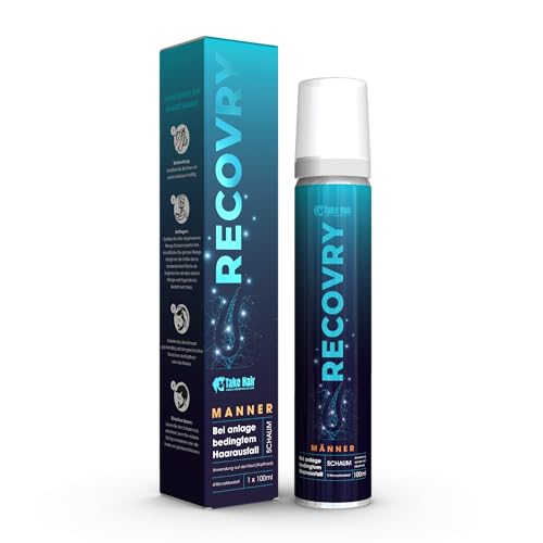 RECOVRY Haarwuchsmittel Männer mit Redensyl & Procapil - 100ml (2 Monate) Hair Loss Treatment gegen Haarausfall Mann Geheimratsecken & DHT Blocker Haarausfall - kombinierbar mit Minoxidil