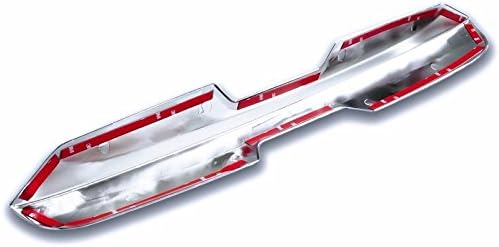 Compatible with 2015-2016 GMC Yukon Chrome Rear Door Top and Buttom Molding Combo Kit