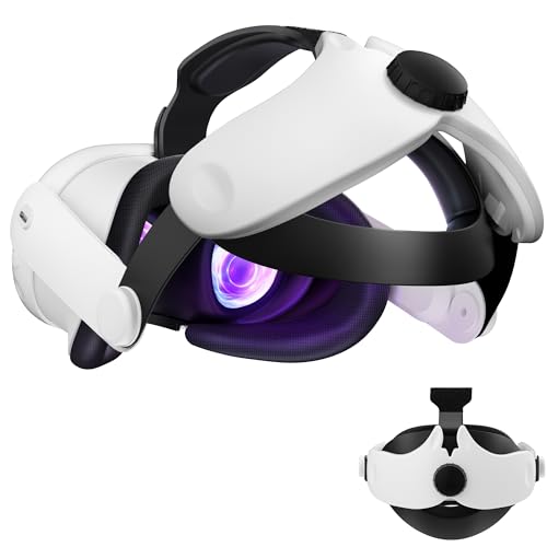 APEXINNO P3 Elite Head Strap for Meta Quest 3S,Compatible with VR Headset Oculus Quest 3 Accessories,Adjustable Enhanced Comfort Support,Durable Lightweight Design,Ideal for Extended Gaming Sessions