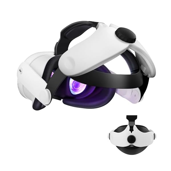 APEXINNO P3 Elite Head Strap for Meta Quest 3S,Compatible with VR Headset Oculus Quest 3 Accessories,Adjustable Enhanced Comfort Support,Durable Lightweight Design,Ideal for Extended Gaming Sessions