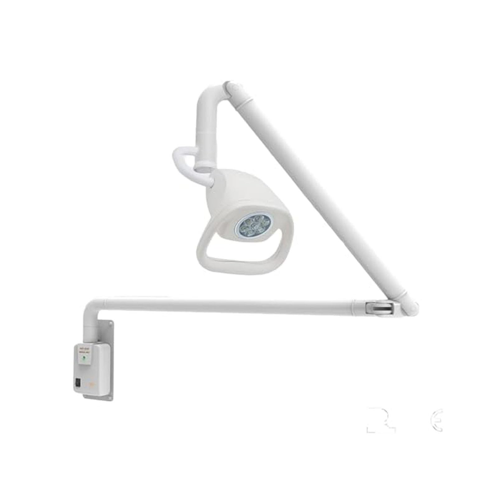 SenhE LED-untersuchungsleuchte, 21W, AC90-240V, Flexibler Schwenkarm zur Wandmontage, Helles LED-Licht für Tierarzt, Zahnarzt, Klinik und Schönheitssalons