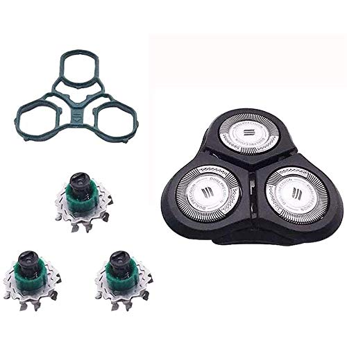 Tête Rasoir de Rechange Universelle, 2D Tête de Rasage de Remplacement, Tranchant et Coupe Facile Tête de Rasoir, pour Phili-ps RQ1145, RQ1175, RQ1195, RQ1150, XRQ1160, XRQ1185, XR RQ1190X Cover