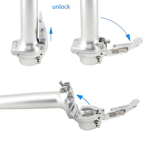 Weeras Folding Bike Stem Aluminium Retractable Stem For Folding Bicycle,Folding E-Bike thumb #1