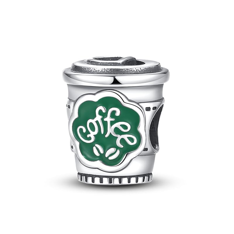 KUNSIR Charms Abalorios Colgante para mujer, plata de ley 925, compatible con pulseras y collares Pandora, compatible con pulseras europeas para mujeres y niñas