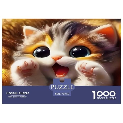 Puzzle de 1000 piezas estilo anime con encaje perfecto de 70x50cm para colgar