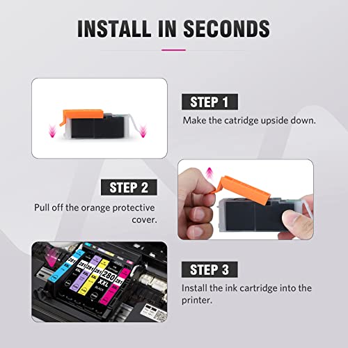 Allwork 8541628434 280Xxl 281Xxl Compatible Ink Cartridges Replacement thumb #6