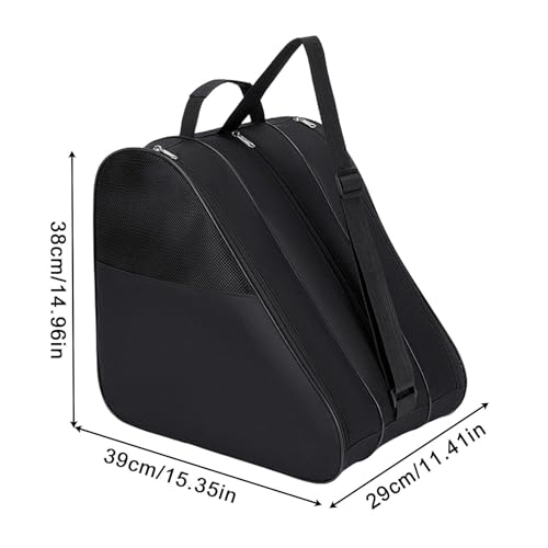Mochila de skate transpirable: organización con portazapatos triangular 6