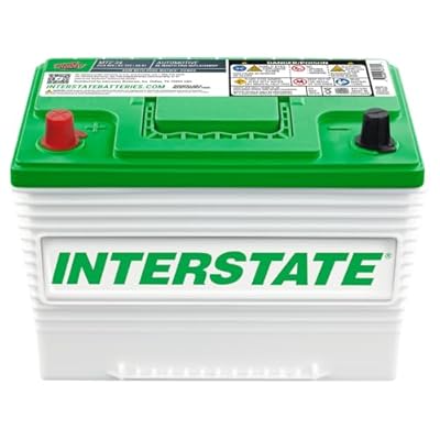 Interstate Batteries Automotive Battery 12V 63Ah (Group 34) 800CCA SLI Pure Lead AGM Automobile Replacement Battery for Cars, SUVs, Sedans, Trucks, Vans (MTZ-34)