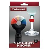 Idéal pour les fêtes et les réunions : parfait pour les événements sociaux, permet aux invités d'identifier leurs verres tout en gardant le vin frais.
