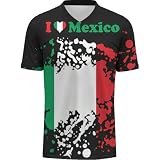 Yvsxxv Jersey de Fútbol para Hombre 2026 Manga Corta Transpirable Secado Rápido Camiseta Deportiva Playera Atlética...