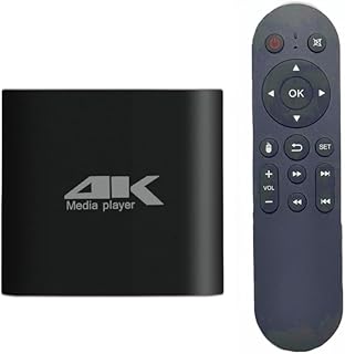 COSOWELL 4K Media Player for USB Drive & MicroSD, Ultra HD Digital Signage Player with HDMI/AV Output, H.265 H.264 MKV MP4 Price In India