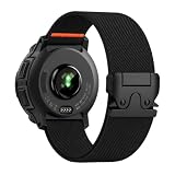 Cinturino per Garmin Instinct/Instinct 2/3 Solar 45mm, 22mm Nylon Cinturini Sportivo per Garmin Instinct2 Solar/Crossover Solar，Instinct Tactical/Esports/Instinct Tide/E 45mm