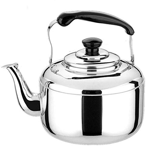 Hervidor de agua hirviendo para cocina de gas universal con silbato 6L