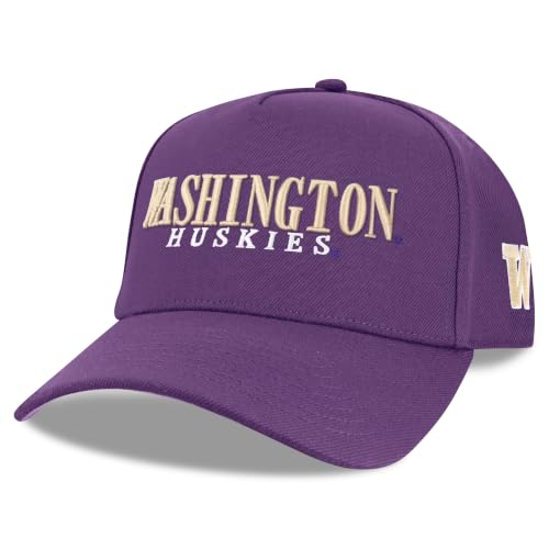 Legacy NCAA Officially Licensed Baseball Cap, Washington Huskies Team Color