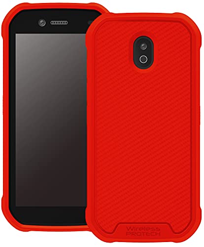 Wireless ProTech Capa de TPU Flex Skin compatível com CAT S42. Capa protetora fina e resistente com