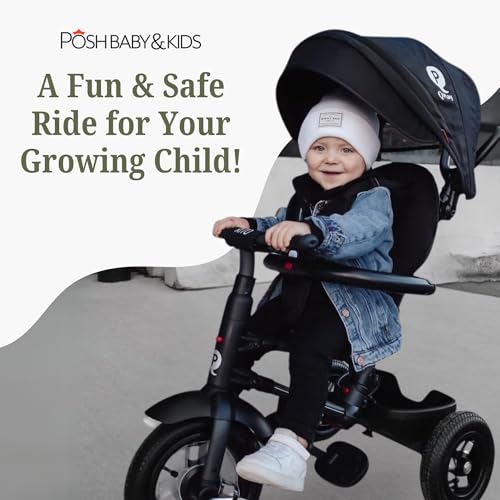 Image of Rito Premium Folding Stroller & Toddler Bike with Air Tires, Sequoia Green