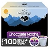 Picture of Roast Ridge Single Serve Coffee Pods for Keurig K-Cup Brewers, Chocolate Mocha, Medium Roast, 100 Count
